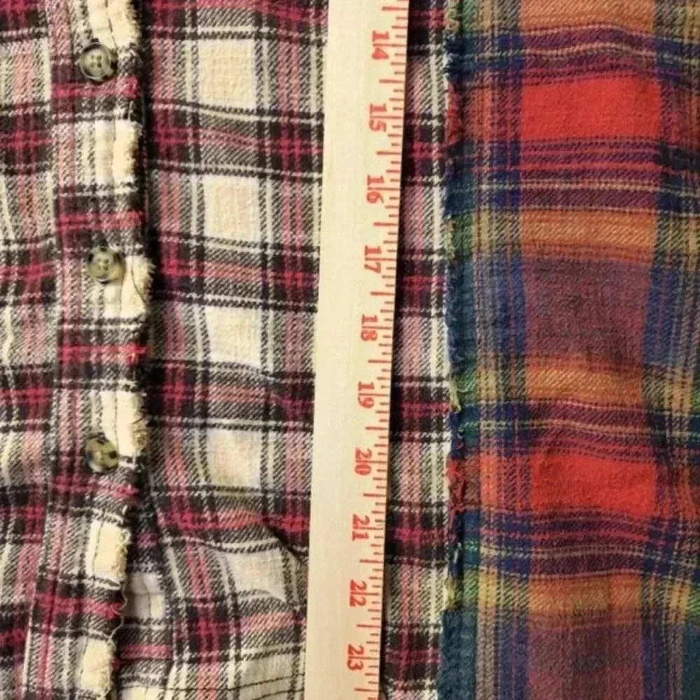 BDG Robbie Spliced Flannel Shirt‎ from Urban Outfitters! - Picture 7 of 15